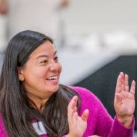 Attendees mingling prior to event start 30